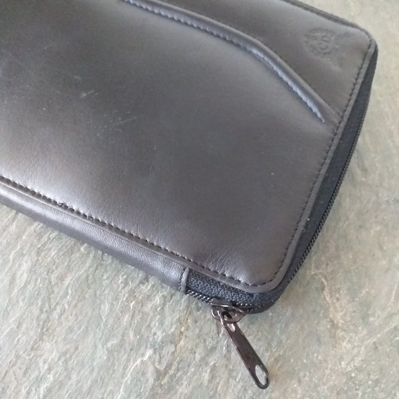 Vintage Christian Dior Neck Tie Travel Case with Zipper in Very Good Condition - Picture 7 of 10